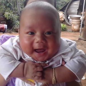 Bé Kiệt lúc 5 tháng tuổi