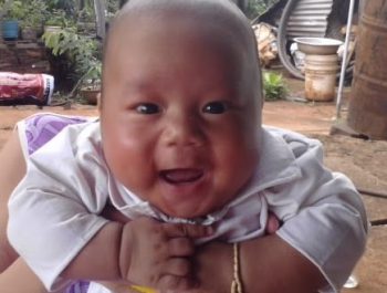 Bé Kiệt lúc 5 tháng tuổi